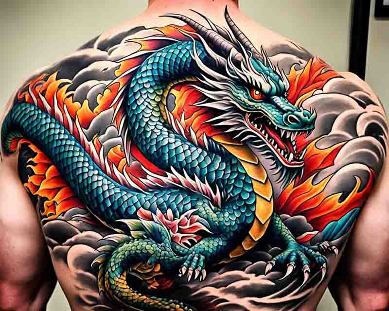 japanese dragon tattoo