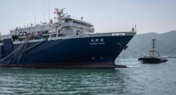 Japan Unveils First Whaling Vessel in 73 Years